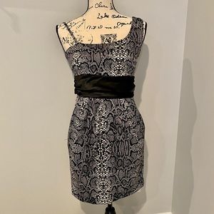 Snakeskin dress